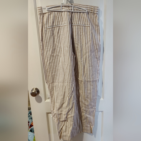 Abercrombie high waist striped wide leg pant - Picture 3 of 3